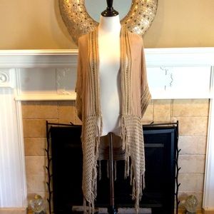 Handmade linen coverlet by Retro Nouveau